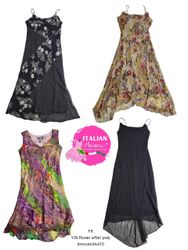 Y2k flower affair poly dresses