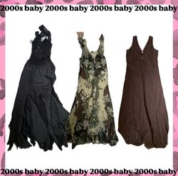 Y2K gothic Dresses-008