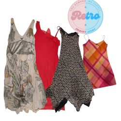 Y2K Bold & Smart Dresses: 13 Pcs