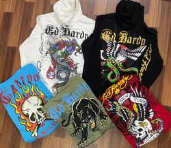 Ed Hardy Men Hoodies - 21 Pieces