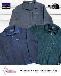 Patagonia & The North Face Fleece for Men 15pcs