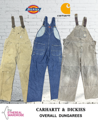 Carhartt & Dickies Overall Dungarees 13pcs