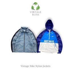 Vestes en nylon vintage Nike