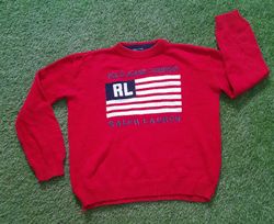 Ralph Lauren
 cable knits ,half zip , round neck a..