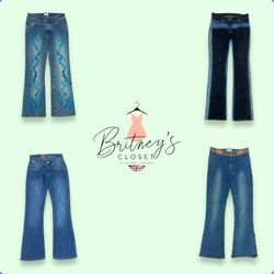 Retro Y2K Glam Denim Jeans Ft. True Religion – 15 ..