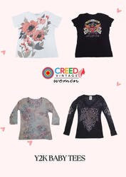 CR3011 Y2K Baby Tees - 20 Pz