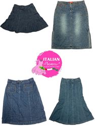 All styles Y2K denim skirts mix