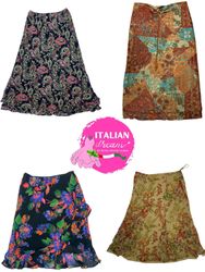 Fruity chic and floral Y2K skirts mix