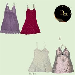 Chic Y2K Slip Dresses with Iconic Victoria's Secre..