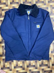 Veste bleue style rework Carhartt