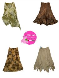 Fairy grunge flowy y2k skirts mix