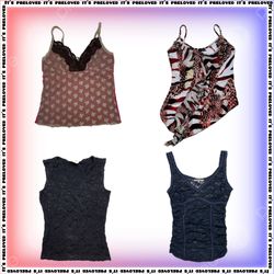 Y2K Vamp Cami and Lace Tops Mix (SS-919)