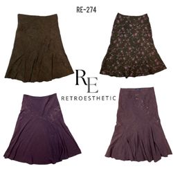 Y2K Earthy Tone Mix Skirts (RE-274)