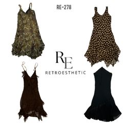 Y2K Fairy Core Mesh Summer Dresses (RE-278)