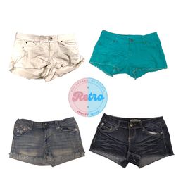 Y2K Denim Shorts (Levi's Included): 10 Pcs