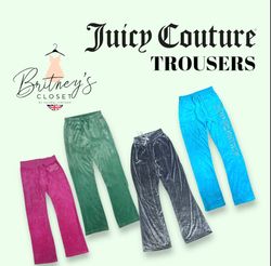 Juicy Couture Velvet Trousers - 20 Pieces ( BC-12-..