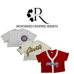 REWORKED Baseball Cropped Jersey