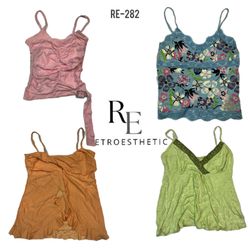 Y2K Cutesy Cami Tops (RE-282)