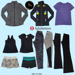 Pacote de Roupas Ativas Lululemon (GRV-12-084)