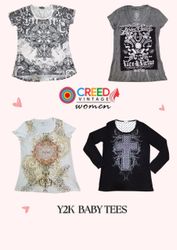 CR3028 Y2K Baby Tees - 20 Pcs