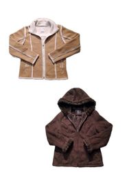 Y2k Suede zipper jackets
