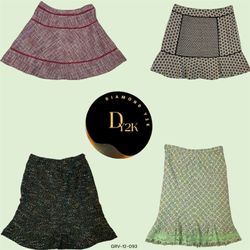 Y2K Inspired Wool Skirts – Mini & Midi Styles (GRV..