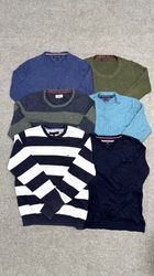 Tommy Hilfiger Round Neck Sweaters 18 Pieces