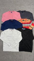 Tommy Hilfiger Round Neck Sweaters 18 Pieces