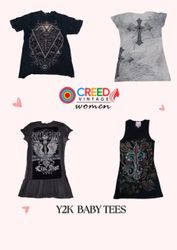 CR3056 Y2K Baby Tees - 28 Pcs