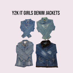 Y2k IT Girls Denim jackets