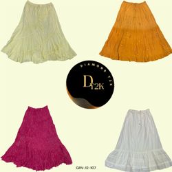 Vintage Y2K Cotton Mix Skirts (GRV-12-107)