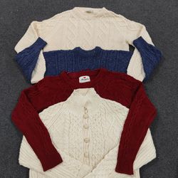 Pulls en maille 12 pièces