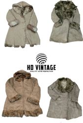 HD566 Ladies Y2K Afghan Coats - 9 pcs