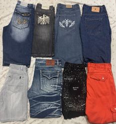 Denim hip hop jorts 20 pieces