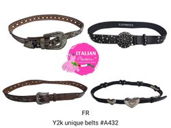 Y2k unique belts