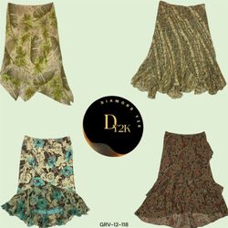 Coco Floral Y2K Skirts - A Vintage Dream (GRV-12-1..