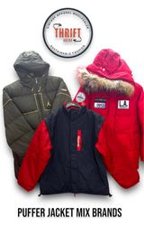 #VV478 Starter/NBA/MLB Puffer Jackets 8 PCs