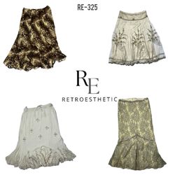 Y2K Unique Mix Poly Skirts (RE-325)