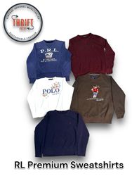 #VV515 Ralph Lauren Premium Sweatshirts 5 PCs