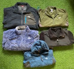 The north face Denali & fleece jackets