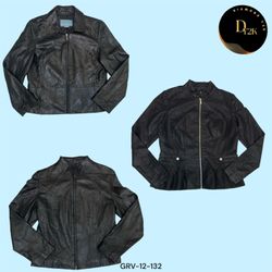 Y2K Style Classic Leather Jackets (GRV-12-132)