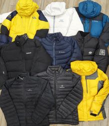 Mixed Branded Puffer Jackets - 20 Pieces