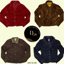 Vintage Y2K Corduroy Jackets – Timeless Retro Styl..