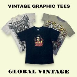 Camisetas Gráficas Vintage - 23 Peças ( GV-160 )