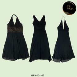 Timeless Y2K Black Dresses - Vintage Elegance (GRV..