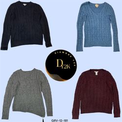 Y2K Cable Knit Sweater Collection - Tommy Hilfiger..