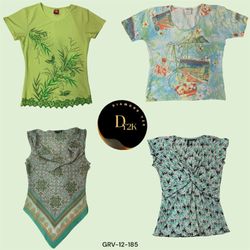 Y2K Green Tops Collection - XOXO And More...  (GRV..