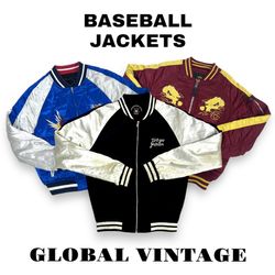 BASEBALL JACKETS - 9 Pieces ( GV-172 )