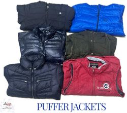 Mix Branded Puffer Jackets