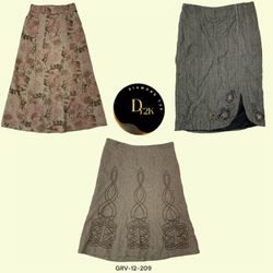 Timeless Y2K Wool Skirts for Fall/Winter Fashion (..